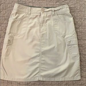 Eddie Bauer Khaki Cargo Skirt